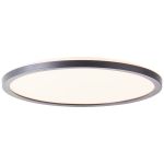 Brilliant Sorell Plafondlamp Kunststof Zwart Wit 15W 2500lm - 830-865 CCT | 294mm - Afstandsbediening Dimbaar