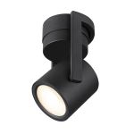 SLV Oculus Wand en Plafondlamp Aluminium Zwart 11W 780lm - 920-930 Dim To Warm | Beste Kleurweergave - Dimbaar 
