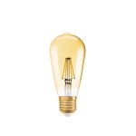 Ledvance Vintage 1906 LED E27 Peer Helder 6.5W 725lm - 824 Zeer Warm Wit | Dimbaar - Vervangt 55W
