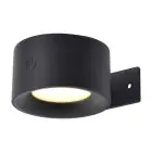 D'Lite Wandlamp Lucia Zwart 1.5W - 830 Warm Wit | IP54 - Solar Accu - Lichtsensor
