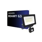 Noxion LED Breedstraler Beamy G3 50W 5500lm 110D - 830 Warm Wit | IP65 - Bewegings- En Lichtsensor - Symmetrisch